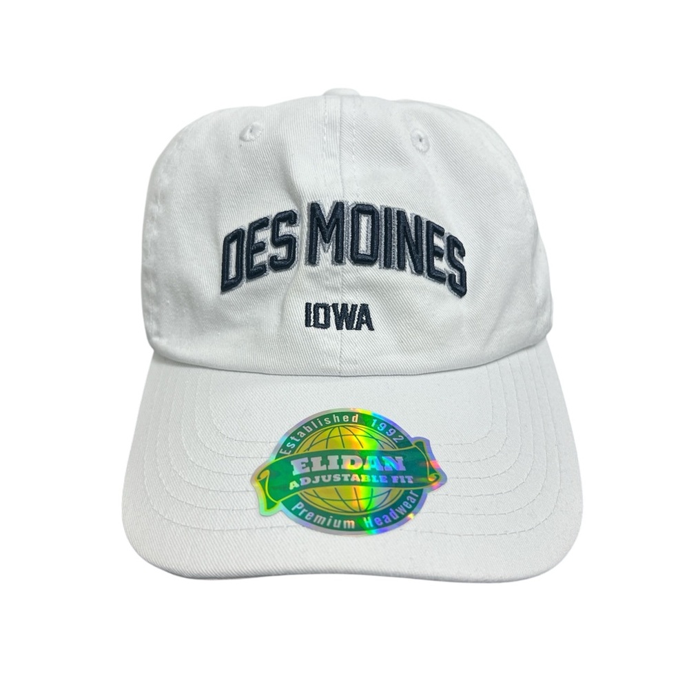 Elidan Adjustable Fit Des Moines Iowa Hat